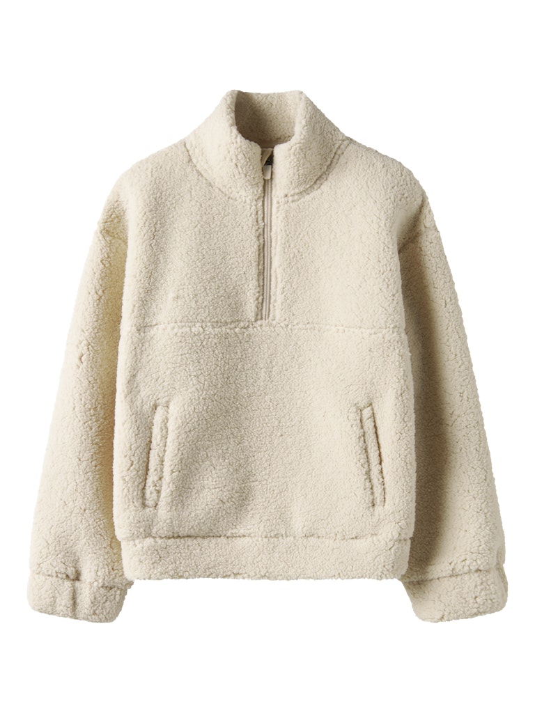 Susado Teddy Sweatshirt-Whitecap Gray-Front View