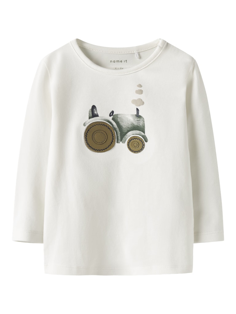 Life Long Sleeve Top-Cloud Dancer-Front View