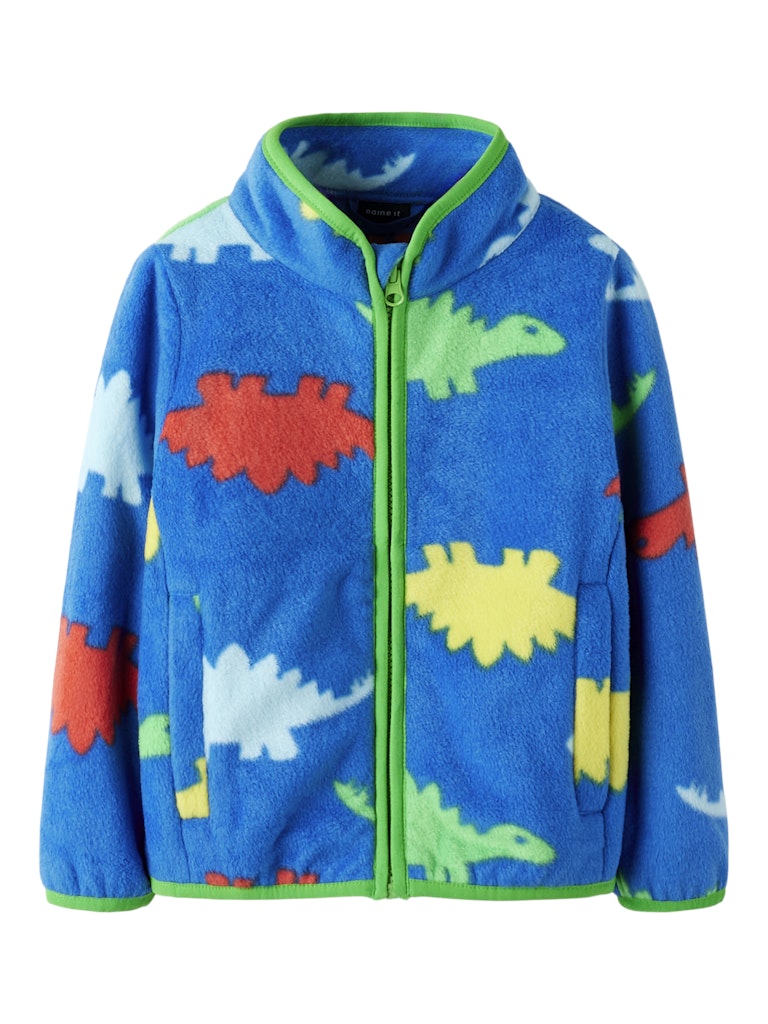 Boy's Jenno Fleece Jacket-Ghost Front View