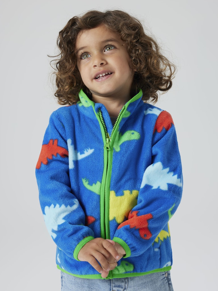 Boy's Jenno Fleece Jacket-Model Front View