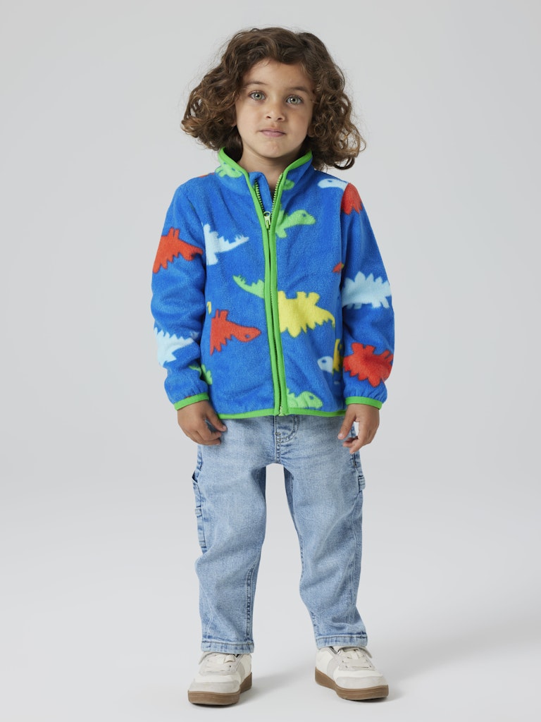 Boy's Jenno Fleece Jacket-Model Full Frotn View