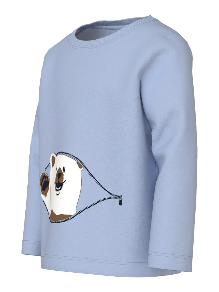 Vux Long Sleeve Top-Kentucky Blue-Side View