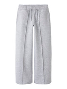 NAME IT Karlie Wide Jogger Pant Grey front view