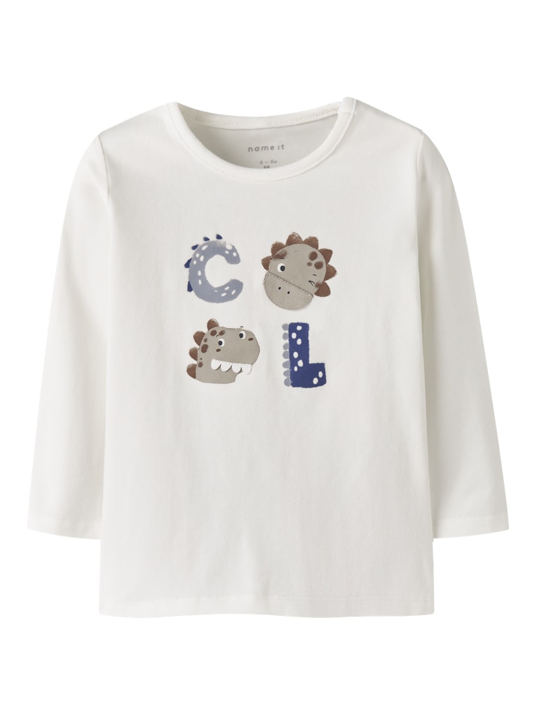 Nuts Long Sleeve Top-Cloud Dancer
