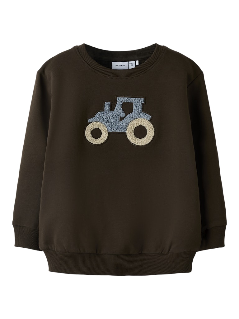 Boy's Niam Long Sleeve Sweat-Delicioso-Front View
