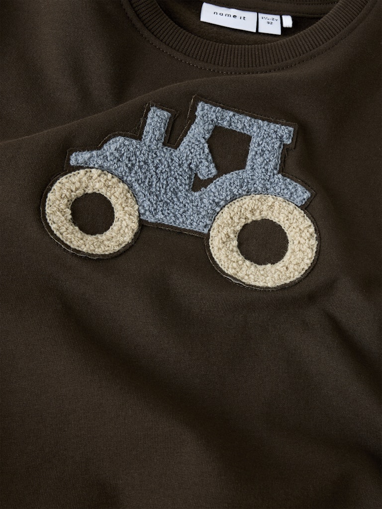 Boy's Niam Long Sleeve Sweat-Delicioso-Close Up View