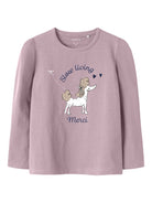 Roginaja Long Sleeve Top-Keepsake Lilac