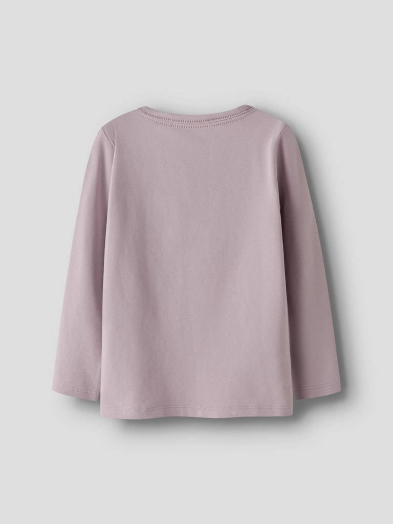 Girl's Roginaja Long Sleeve Top-Keepsake Lilac-Back View