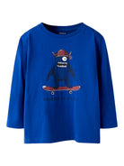 NAME IT Nonster Long Sleeve Top Surf the Web front view