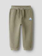 NAME IT Nash Sweatpant Dusty Olive front view