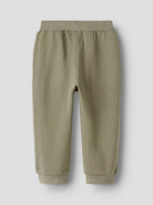 NAME IT Nash Sweatpant Dusty Olive model front view