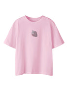 NAME IT Lonnis Short Sleeve T-Shirt Sweet Dreams front view