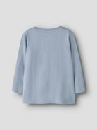 NAME IT Lauge kids long-sleeve top in Ashley Blue back view