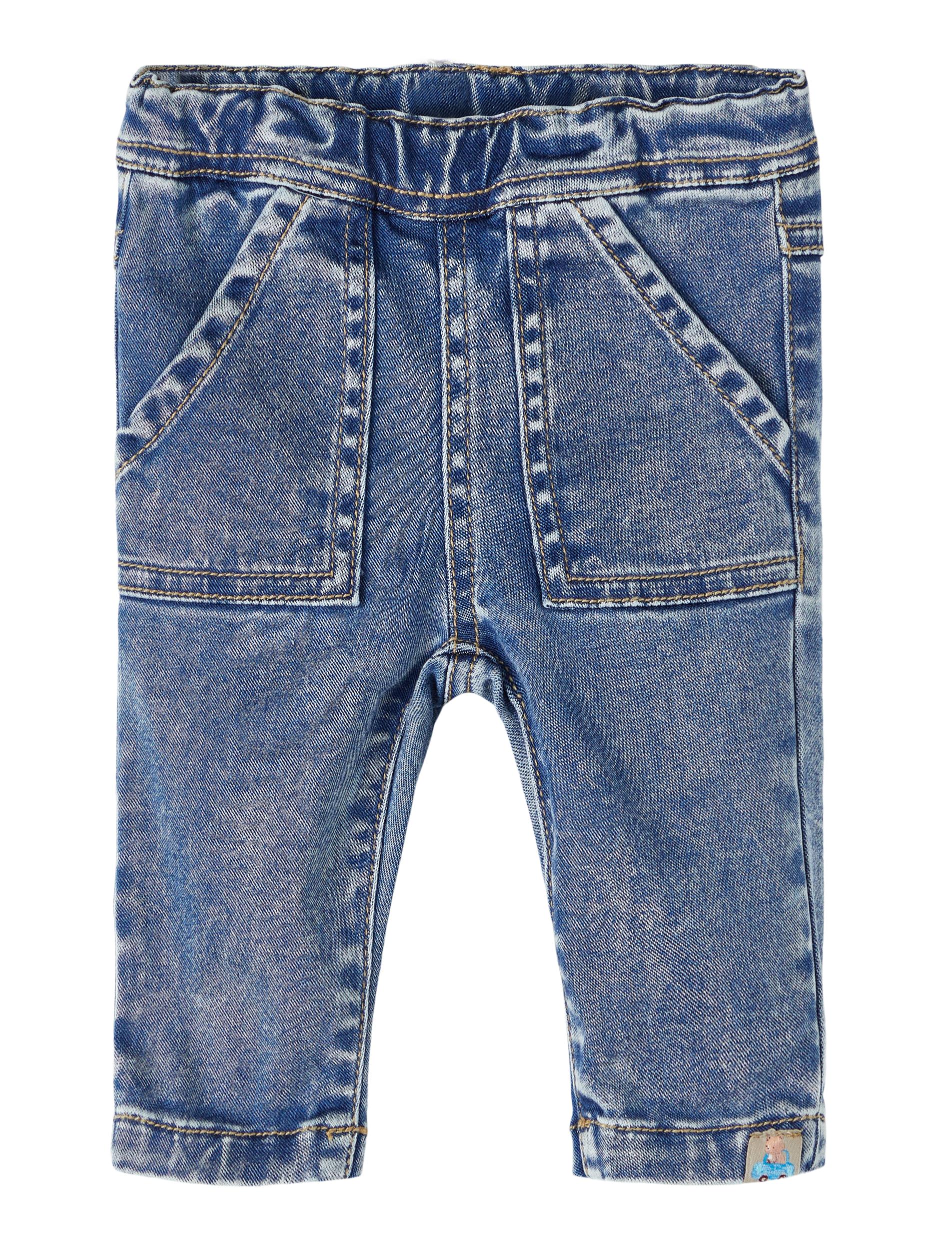 Boy's Ryan Tapered Jeans-Ghost Front View