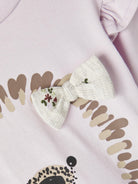 NAME IT Kubia Long Sleeve Top - Orchid Hush Orchid Hush model front view