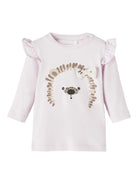 NAME IT Kubia Long Sleeve Top - Orchid Hush Orchid Hush front view