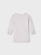 Girl's Lindy Long Sleeve Top-Orchid Hush-Back View