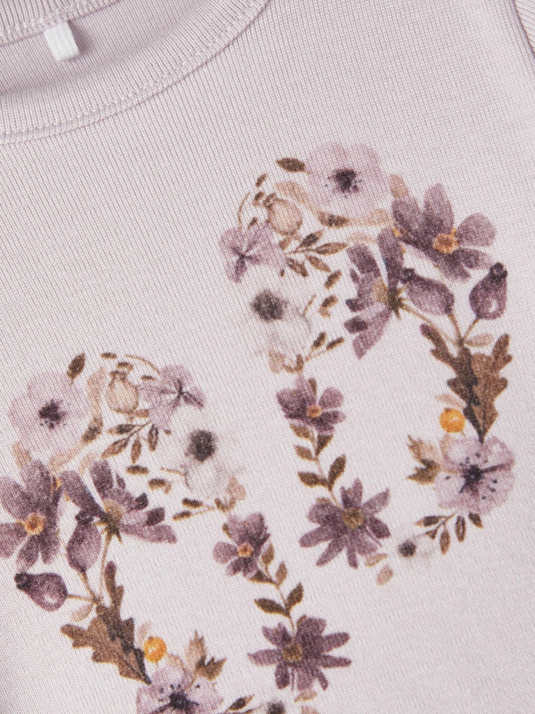 Girl's Lindy Long Sleeve Top-Orchid Hush-Close Up View