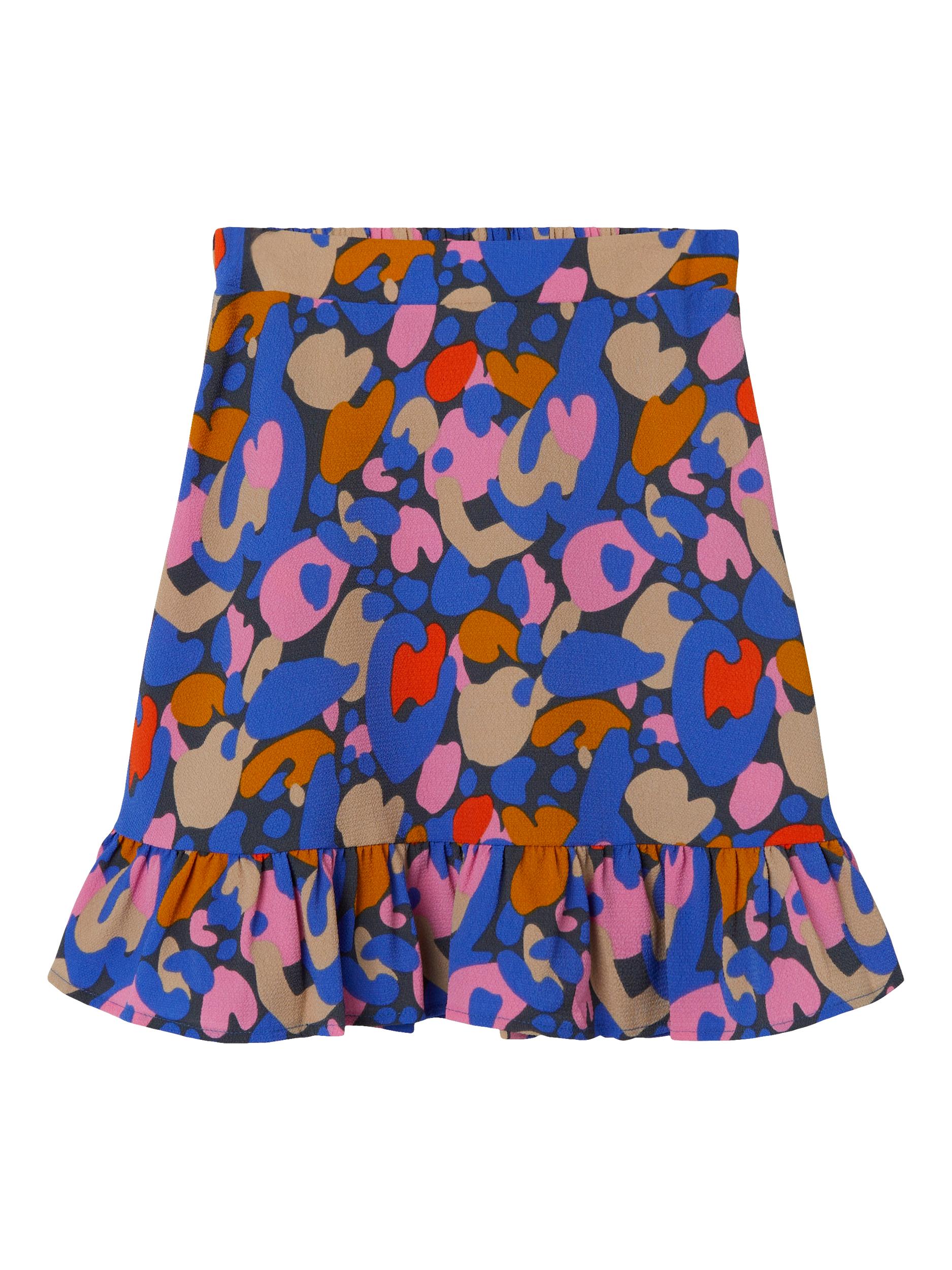 NAME IT Omillia Skirt-Dazzling Blue Dazzling Blue front view