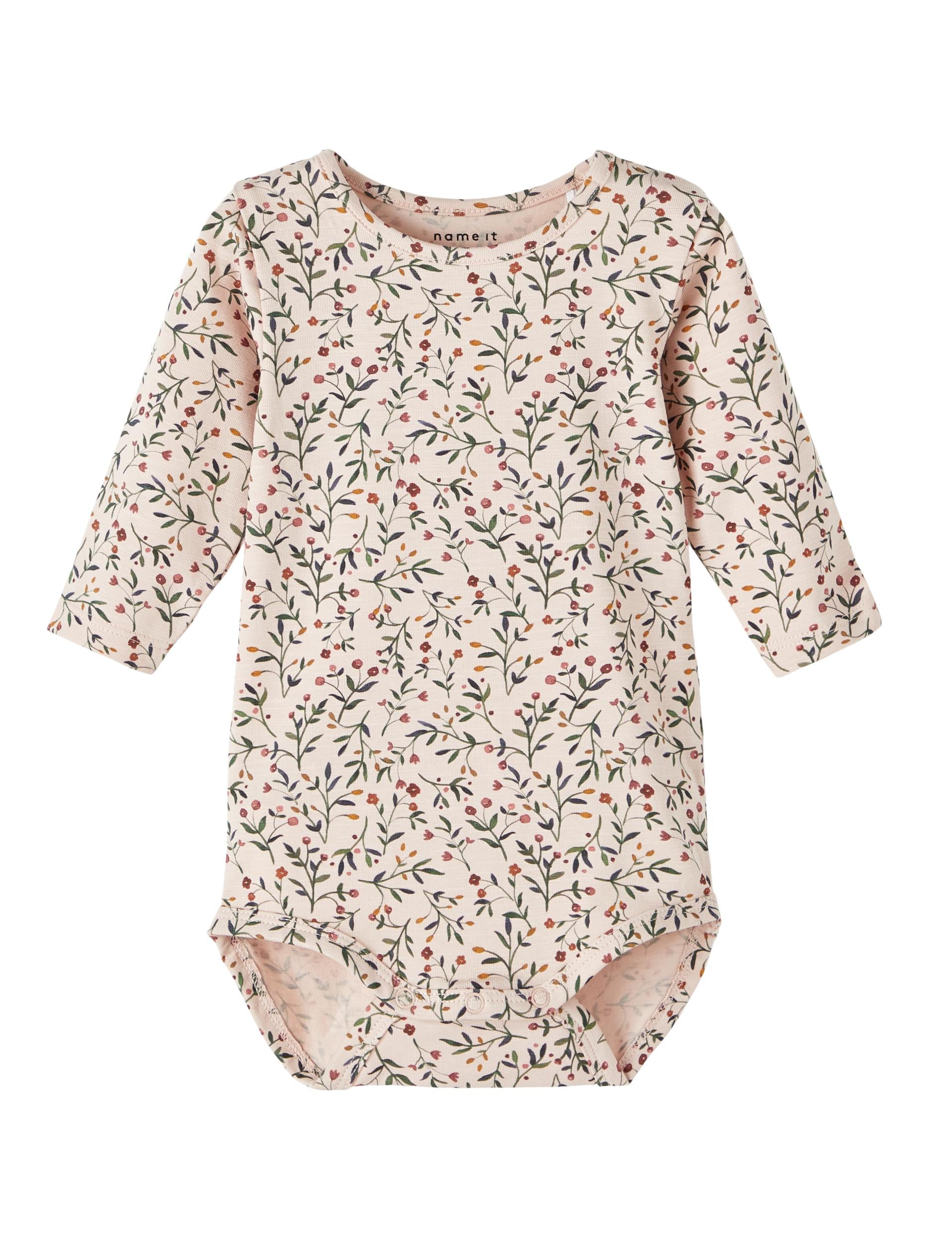 Girl's Ofie Long Sleeve Body-Rose Smoke-Front View