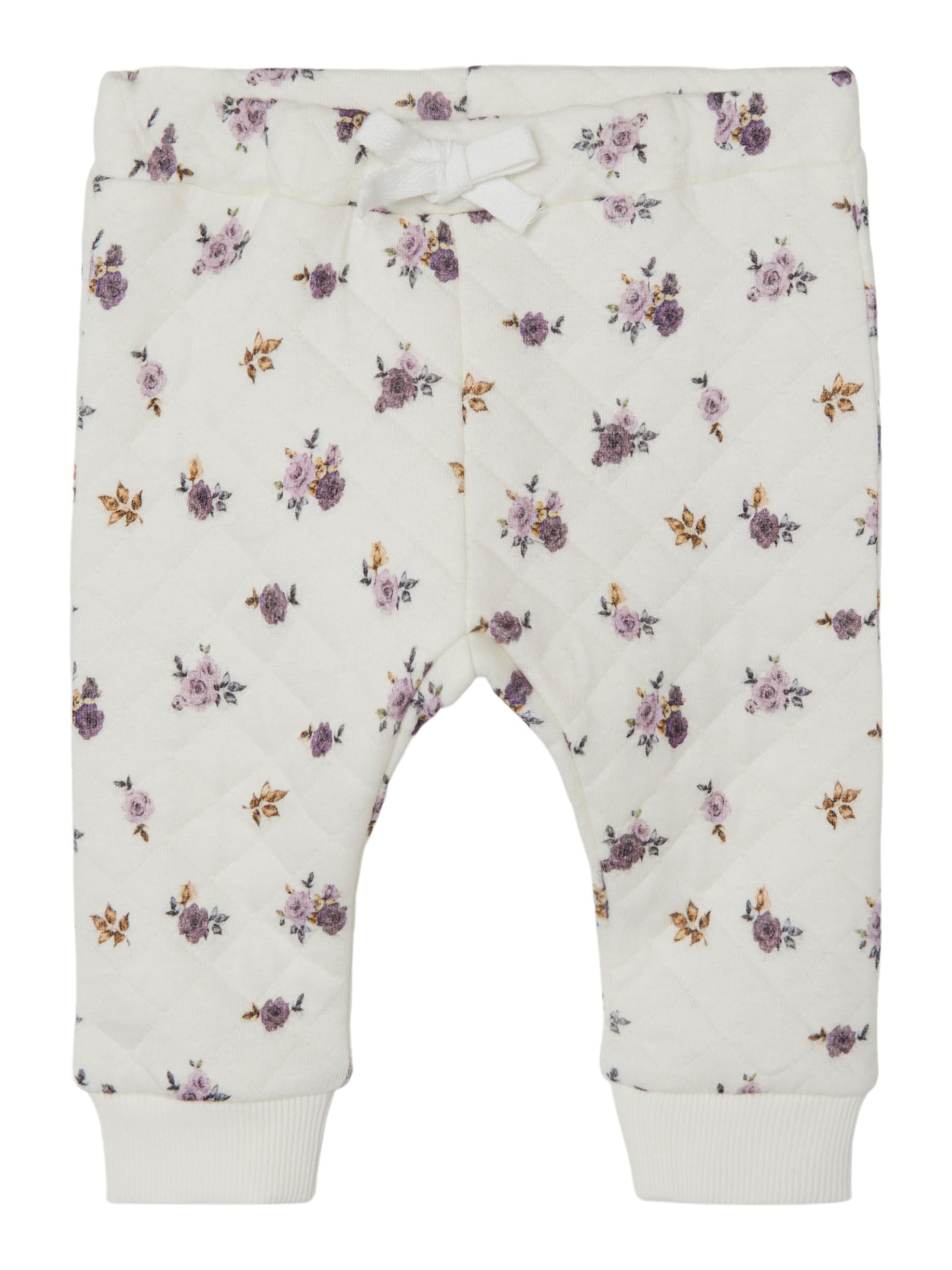 Girl's Rayia Quilt Pant-Jet Stream-Front View