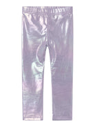 NAME IT Rebekka Silver Leggings Silver front view