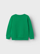 NAME IT Vismas Jolly Green Boys Sweat Jolly Green model front view