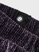 NAME IT Risilk Skirt-Lavender Mist Lavender Mist model front view