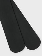 NAME IT Ofleece 90 Denier Pantyhose-Black Black model front view