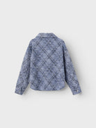 NAME IT Siyar Long Sleeve Overshirt-Velvet Morning Velvet Morning detail view