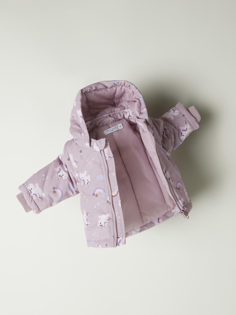 Maxi Aop Unicorn Mauve Shadows Jacket-Creative view