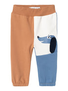 NAME IT Kiego Light Sweat Pant-Almond Almond front view