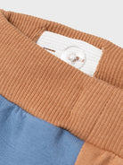 NAME IT Kiego Light Sweat Pant-Almond Almond model front view