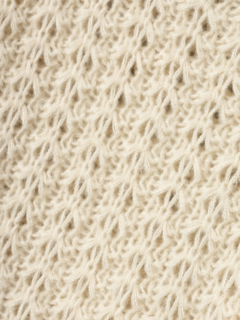 Girl's Osigna Long Sleeve Short Knit-Close Up View