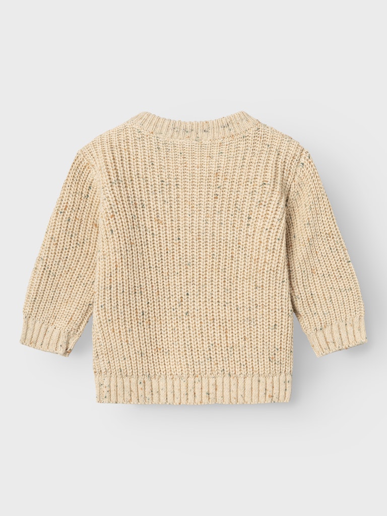 Nesalle Newborn Long Sleeve Knit-Summer Sand