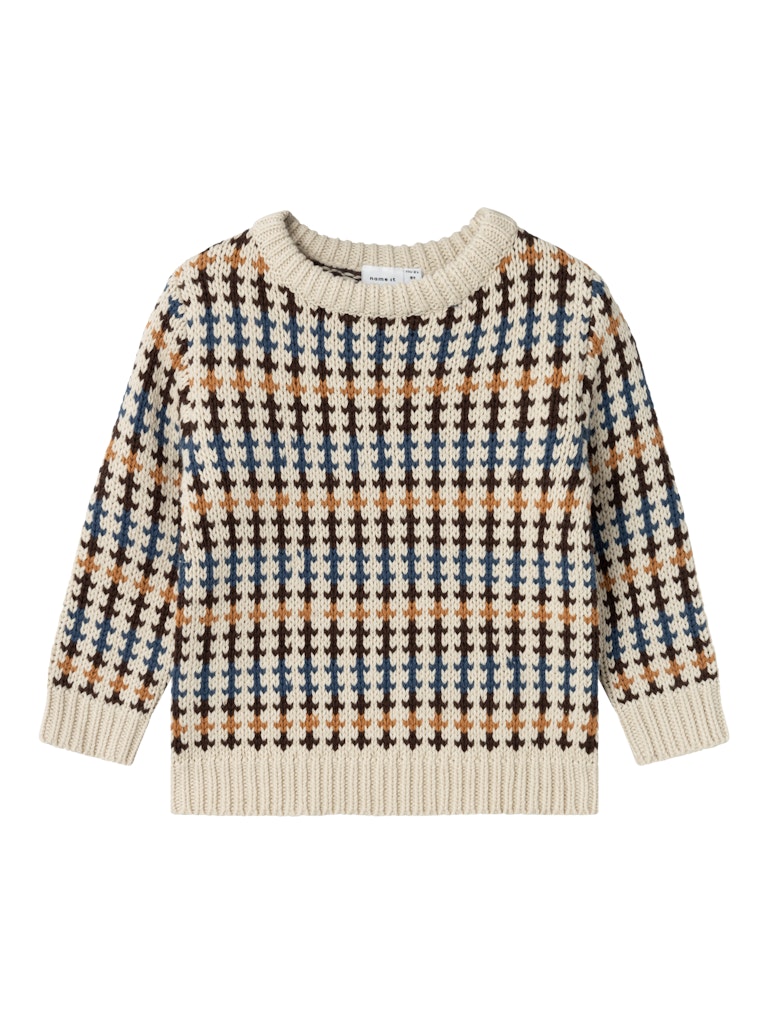 Boy's Opalse Long Sleeve Knit-Summer Sand-Front View