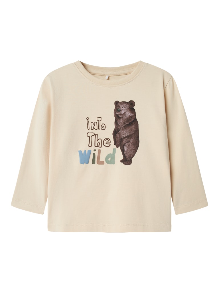 Boy's Oka Nreg Long Sleeve Top-Front View