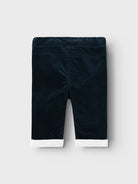 NAME IT Ben Regular Cord Pant-Dark Sapphire Dark Sapphire model front view