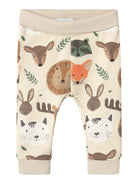 NAME IT Orvan Summer Sand Sweat Pant Summer Sand front view