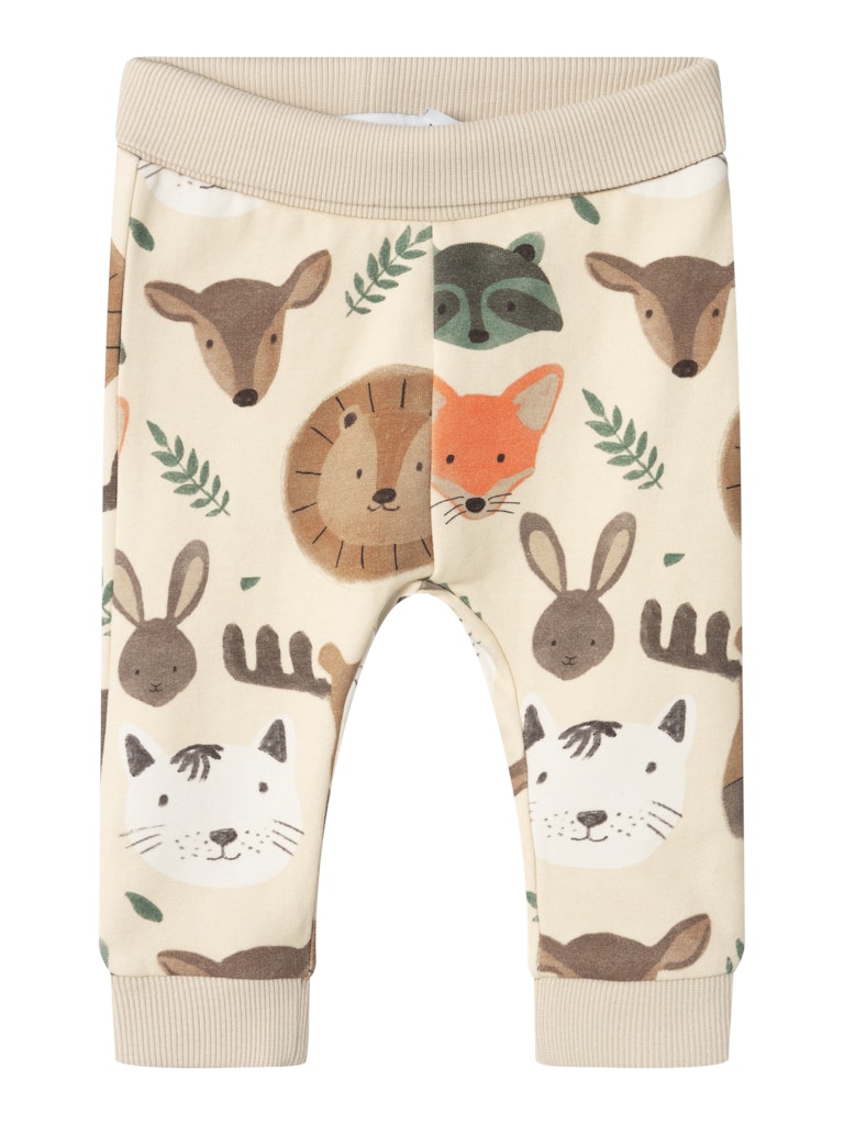 NAME IT Orvan Summer Sand Sweat Pant Summer Sand front view
