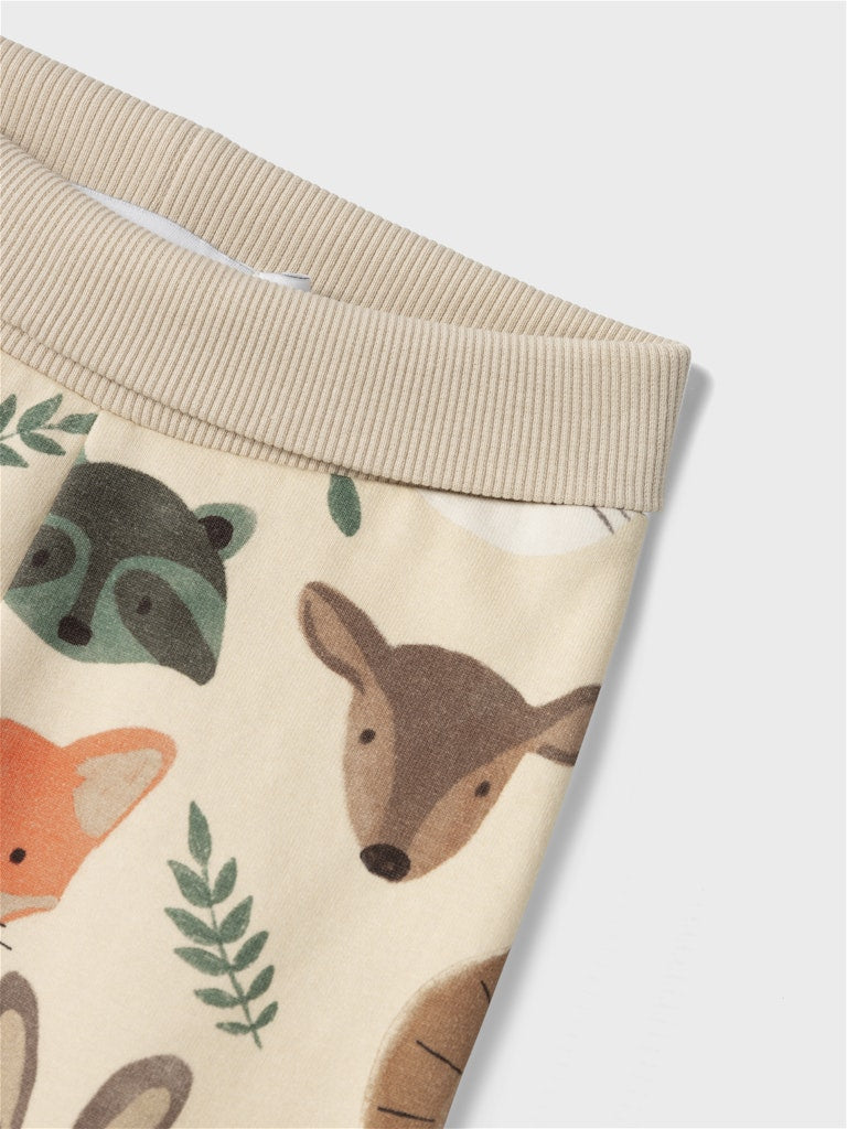NAME IT Orvan Summer Sand Sweat Pant Summer Sand detail view