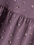 NAME IT Olinne Long Sleeve Dress-Arctic Dusk Arctic Dusk back view