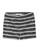 NAME IT Raline Shorts - Black Black front view