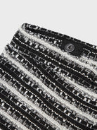 NAME IT Raline Shorts - Black Black model front view