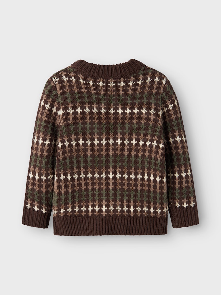 Boy's Opalse Long Sleeve Knit-Bracken-Back View