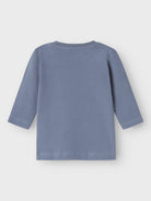 NAME IT Raul Long Sleeve Top-Flint Stone Flint Stone detail view