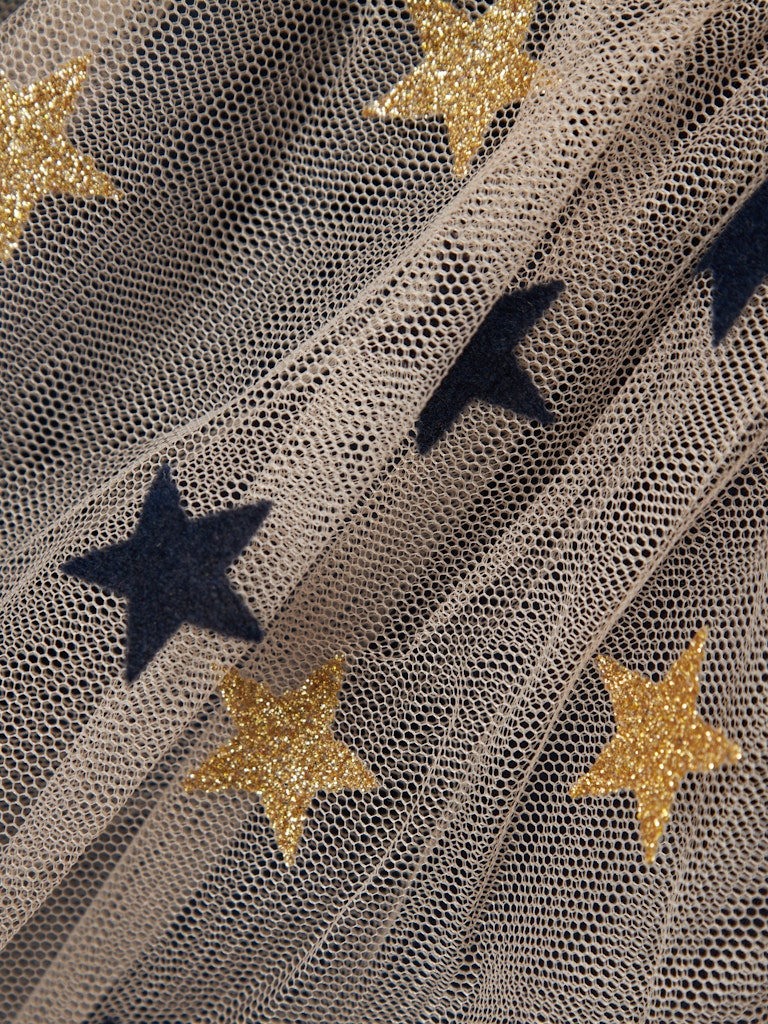 Rinnas Dark Sapphire Dress-Close up star detail