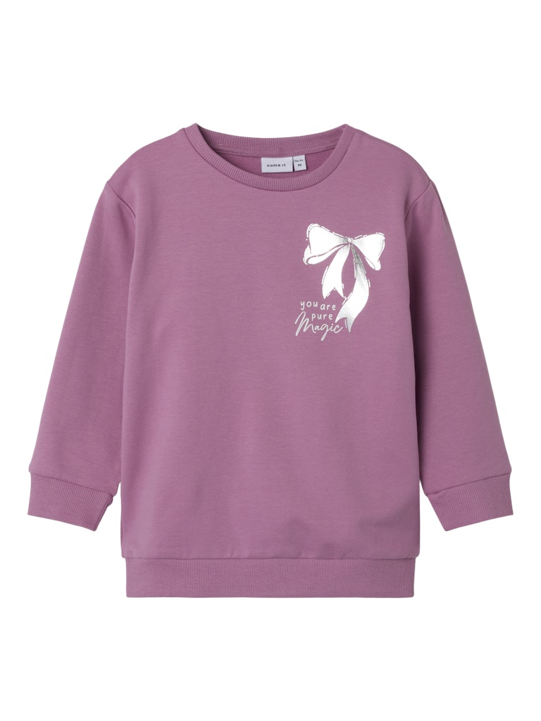 Girl's Renata Sweat Tunic-Mauve Orchid-Front View