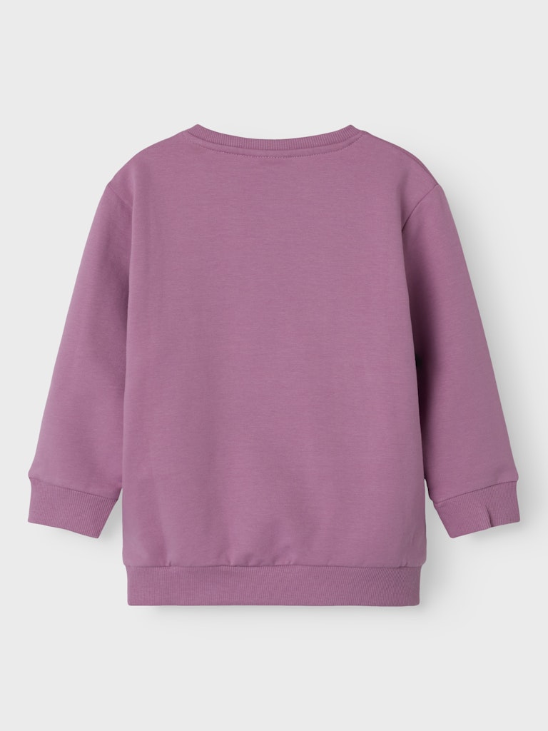 Girl's Renata Sweat Tunic-Mauve Orchid-Bakc View