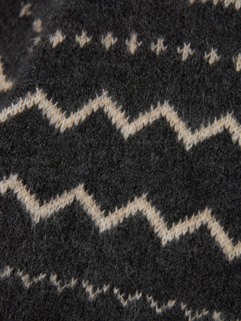 Soremi Obsidian Knit-Close up view